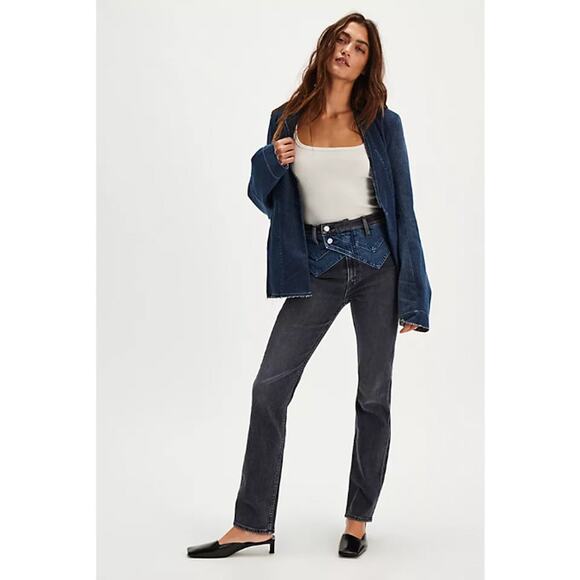MOTHER The Double Rocky Rider Nerdy Jean 33 NEW - Picture 1 of 5